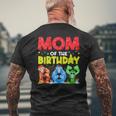 Mom And Dad Birthday Boy Gorilla Game Family Matching Men's T-shirt Back Print Gifts for Old Men