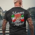 Mommy Of Little Meatball Italian Theme 1St Birthday Italy Men's T-shirt Back Print Gifts for Old Men