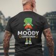 The Moody Leprechaun Saint Patrick's Day Party Men's T-shirt Back Print Gifts for Old Men