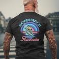 Nächste Welle Auf Australien Bondi Beach Surfen Urlaub Sommer T-Shirt mit Rückendruck Geschenke für alte Männer