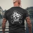 Navy Chief Navy Chief Mens Back Print T-shirt Gifts for Old Men