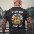 Need An Ark I Noah Guy Men's T-shirt Back Print Gifts for Old Men