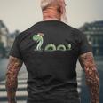 Nessie Loch Ness Monster For Scotland Friends T-Shirt mit Rückendruck Geschenke für alte Männer