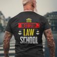 Next Stop Law School Student Graduate Lawyer Law School Men's T-shirt Back Print Gifts for Old Men