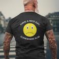 Have A Nice Day Somewhere Else Mens Back Print T-shirt Gifts for Old Men