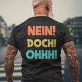 No Doch Ohhh T-Shirt mit Rückendruck Geschenke für alte Männer