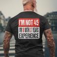 No Tengo 45 Tengo 18 Con 27 Años De Experiencia Camiseta Hombre Estampado Espalda Regalos para ancianos