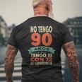 No Tengo 90 Años Tengo 18 Con 72 De Experiencia Divertido Camiseta Hombre Estampado Espalda Regalos para ancianos