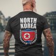 Nordkorea T-Shirt mit Rückendruck Geschenke für alte Männer