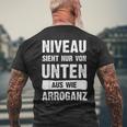 Nuron Unterten Aus Wie Arrogan T-Shirt mit Rückendruck Geschenke für alte Männer