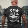 Oma Und Enkel Wir Sind Die Beste Komplizen T-Shirt mit Rückendruck Geschenke für alte Männer