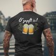 O´Zapft Is October Festival T-Shirt mit Rückendruck Geschenke für alte Männer