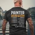 Painter Hourly Rate Painter Men's T-shirt Back Print Gifts for Old Men