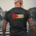 Palestina Bandera Libre Palestina Camiseta Hombre Estampado Espalda Regalos para ancianos