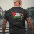 Palestina Con Diseño De Hada Palestina Camiseta Hombre Estampado Espalda Regalos para ancianos
