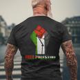 Palestina Libre Apoya A Palestina Y A Los Árabes Camiseta Hombre Estampado Espalda Regalos para ancianos