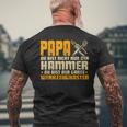 Papa Bist Der Whole Werkzeugkasten Father's Day T-Shirt mit Rückendruck Geschenke für alte Männer