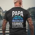 Papa Du Bist Nicht Nur Der Hammer Father's Day T-Shirt mit Rückendruck Geschenke für alte Männer