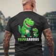 Papa Papasaurusatertagatertagsgeschenk Dino Papa T-Shirt mit Rückendruck Geschenke für alte Männer