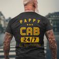 Papá Taxi Taxista Papá Conductor De Taxi Divertido Camiseta Hombre Estampado Espalda Regalos para ancianos