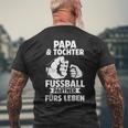 Papa Und Tochter Football S T-Shirt mit Rückendruck Geschenke für alte Männer