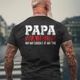 Papa Warning Kann Jederzeit Plötzlich Ein Nickerchen Machen Outfit Herren Kapuzenjacke T-Shirt mit Rückendruck Geschenke für alte Männer