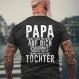 Papa Zumindest Hast Du Keine Hässliche Tochteratertag Dad T-Shirt mit Rückendruck Geschenke für alte Männer