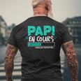Papi En Cours Annonce Grossesse Pour Futur Papi T-shirt imprimé au dos Cadeaux pour les vieillards