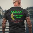 Party With Malle Ist Nur Einmal Im Jahr Aussman Fahren Öfters S T-Shirt mit Rückendruck Geschenke für alte Männer