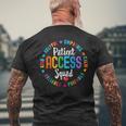 Patient Access Squad Best Patient Care Technician Worker Men's T-shirt Back Print Gifts for Old Men