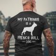 My Patronus Is A French Bulldog French Bulldog Mens Back Print T-shirt Gifts for Old Men