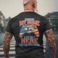 I Paused My Game To Be Here You're Welcome Retro Gamer Men's T-shirt Back Print Gifts for Old Men