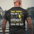 Some People Call Me A Lineman Men's T-shirt Back Print Gifts for Old Men