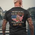 Some People Call Me A Veteran The Most Important Opa Men's T-shirt Back Print Gifts for Old Men