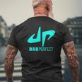 Perfect Dudes Dad Perfect Fathers Day Mens Back Print T-shirt Gifts for Old Men