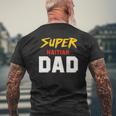 Perfect Haitian Dad Haiti Father's Day Ideas For Your Cool K Mens Back Print T-shirt Gifts for Old Men