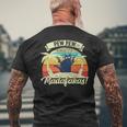 Pew Pew Madafakas Vintage Cat Fun T-Shirt mit Rückendruck Geschenke für alte Männer