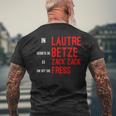 Pfalz Heimatliebe & Betze Fresse Schwarzes Kurzärmliges Herren-T-Kurzärmliges Herren-T-Shirt für Lautre Fans Geschenke für alte Männer