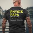 Physik Papa T-Shirt mit Rückendruck Geschenke für alte Männer