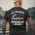 Pirate Gnome Let The Pirate Shenanigans Begin With Gnomies Men's T-shirt Back Print Gifts for Old Men