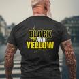 Pittsburgh Black And Yellow Pennsylvania Men's T-shirt Back Print Gifts for Old Men