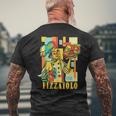 Pizzabäcker Pizzaiolo T-Shirt mit Rückendruck Geschenke für alte Männer