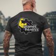Planet Gym Fitness Bicep Workout Exercise Training Women Men's T-shirt Back Print Gifts for Old Men