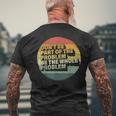 Possum Don't Be Part Of The Problem Be The Whole Problem Men's T-shirt Back Print Gifts for Old Men