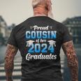 Proud Cousin Of Two 2024 Graduates Class Of 2024 Senior Men's T-shirt Back Print Gifts for Old Men