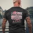 I Am Proud To Be A Firefighter & A Dadfor Father Mens Back Print T-shirt Gifts for Old Men