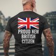 Proud New British Citizen British Citizen Men's T-shirt Back Print Gifts for Old Men