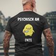 Psychisch Am Ente Fun T-Shirt mit Rückendruck Geschenke für alte Männer