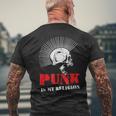 Punk Is My Religion I Punker & Anarchy Para Punk Rock Camiseta Hombre Estampado Espalda Regalos para ancianos