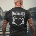 Rad Tech's Have Big Hearts Radiology X-Ray Tech Men's T-shirt Back Print Gifts for Old Men